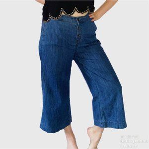 LC Lauren Conrad Wide Leg Denim Size M